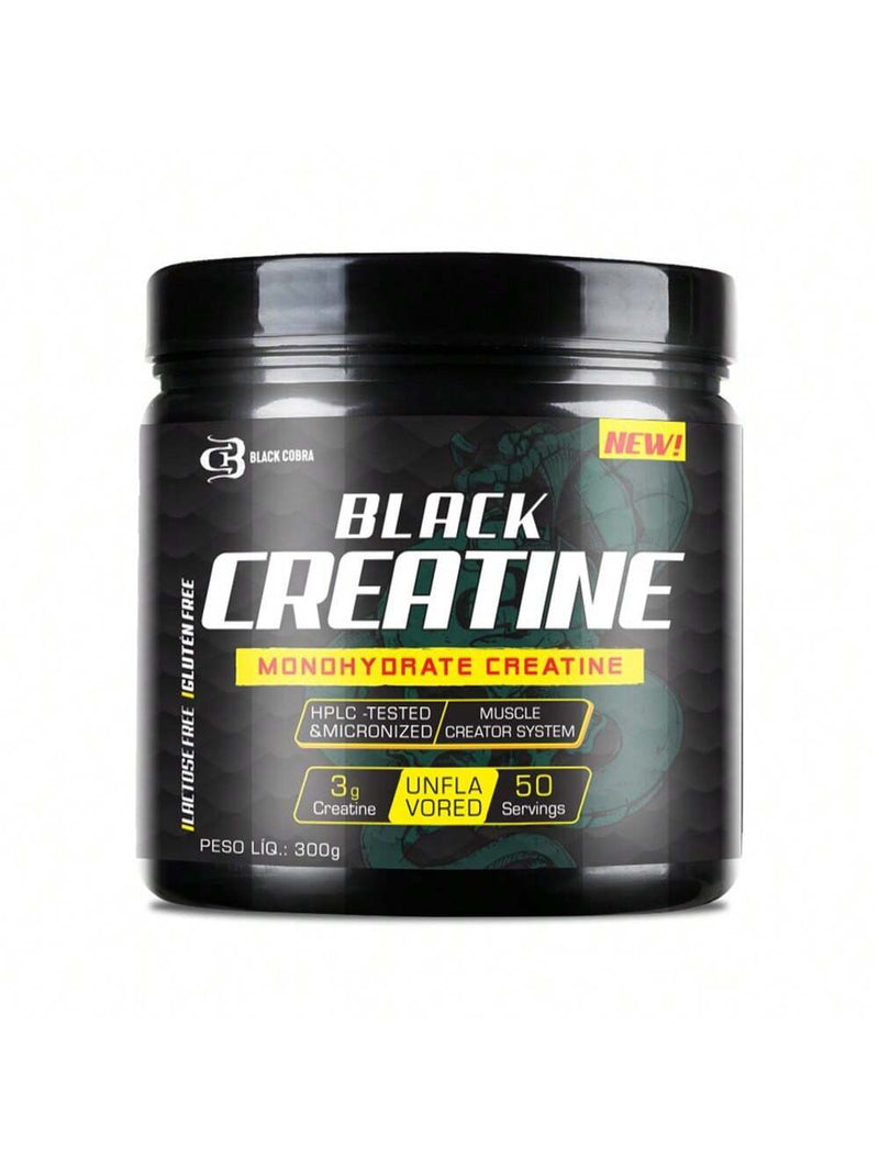 Black Creatine 300g Muscle Creator System Black Cobra (cópia)