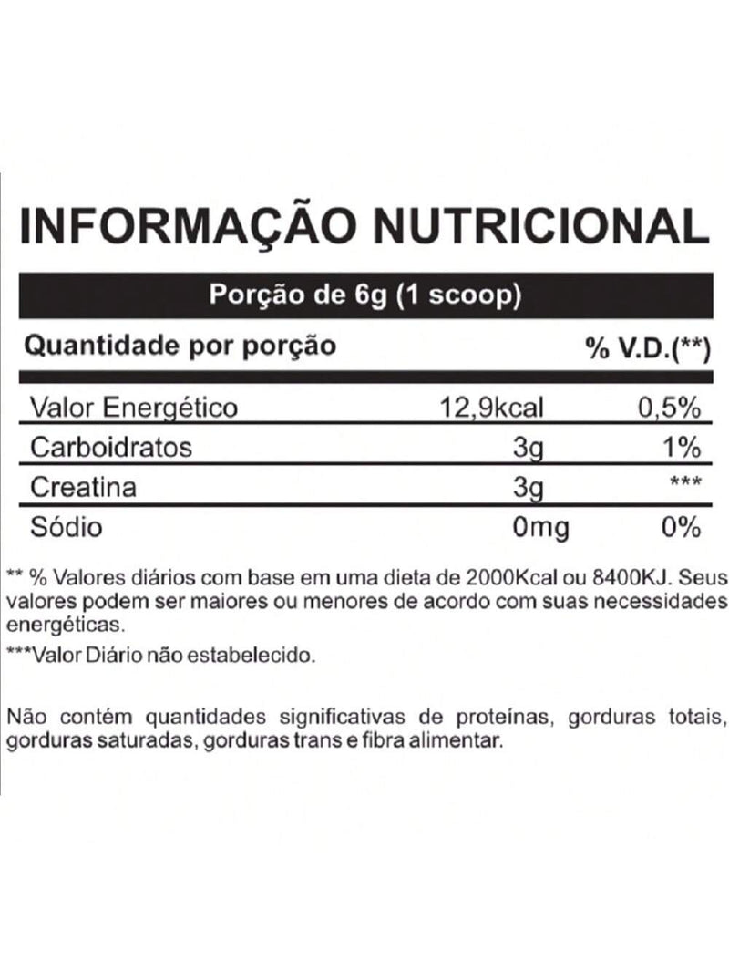 Black Creatine 300g Muscle Creator System Black Cobra (cópia)