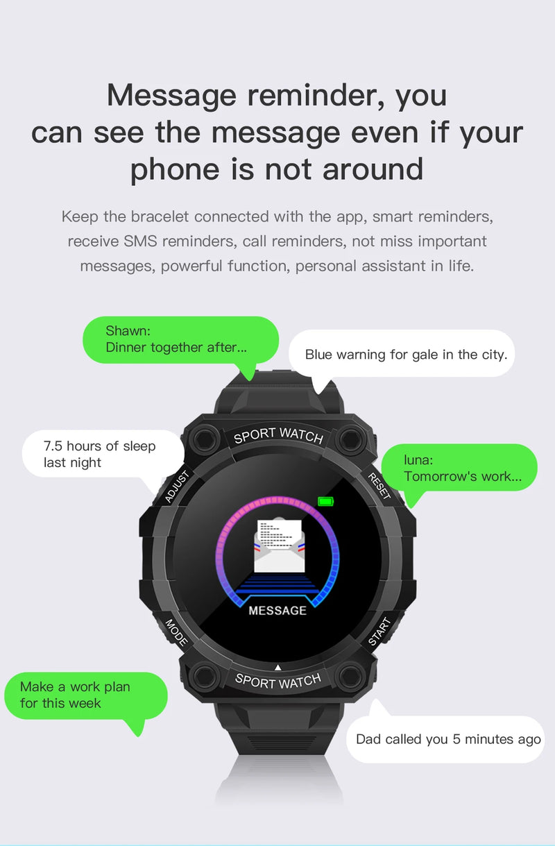 Smart Watch Real Stepcount Multi Funções