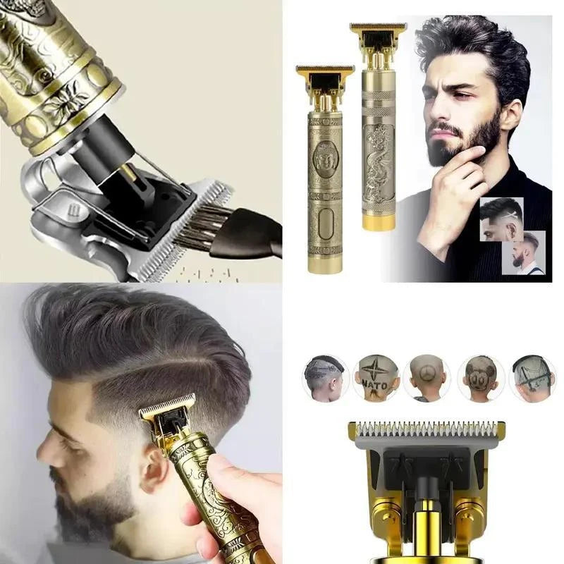 Máquina de Aparador De Cabelo e Barba Profissional